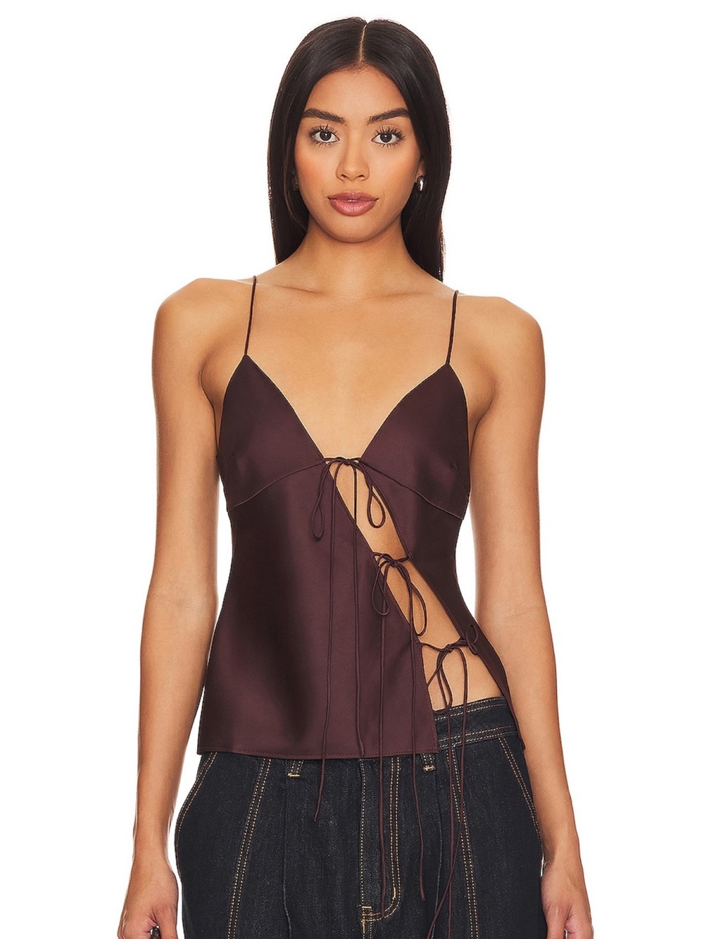 Mariah Cami in Garnet from Lioness
